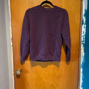 Vintage Lands’ End Purple Crewneck Sweater